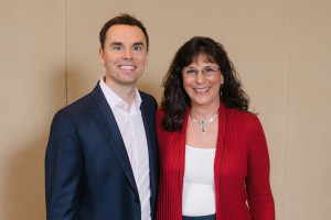 Nina Amir and Brendon Burchard