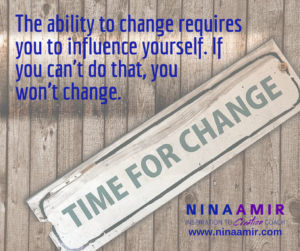 change requires influence