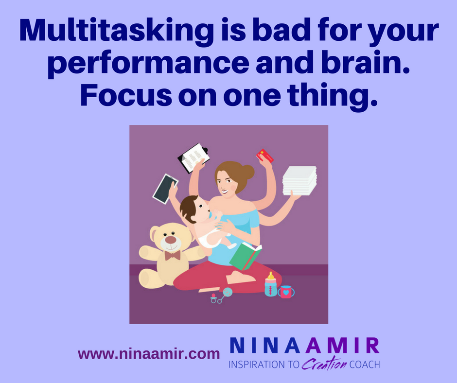 don't multitask