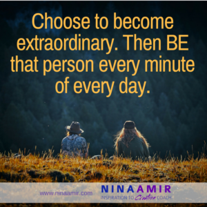 ordinary vs. extraordinary people