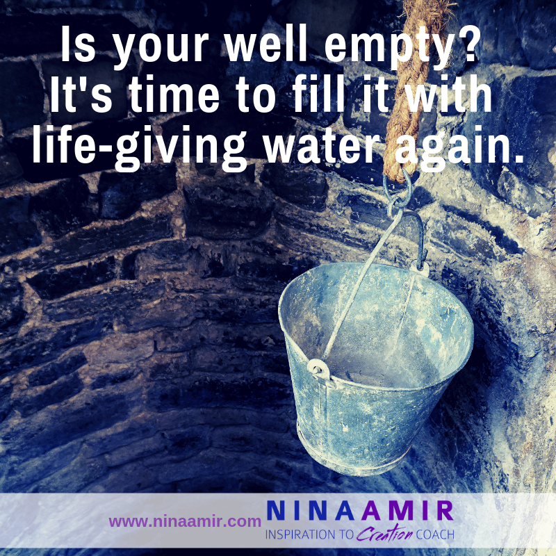 how to fill your well when it runs dry