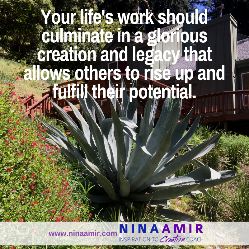 fulfill your potential and purpose while leaving a legacy