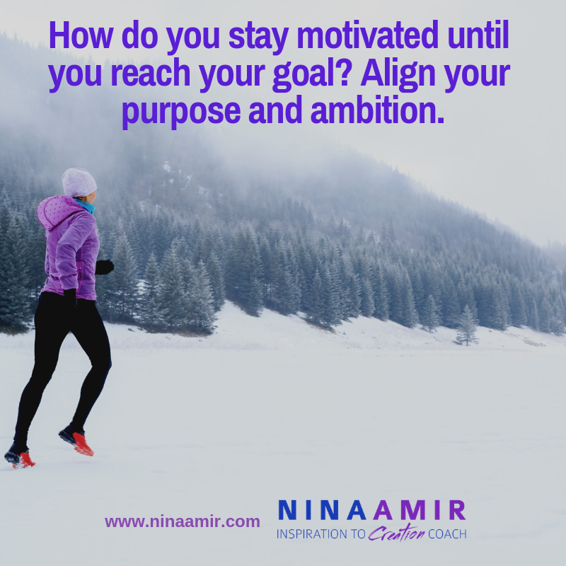 How To Develop Sustainable Motivation To Achieve Goals - Nina Amir