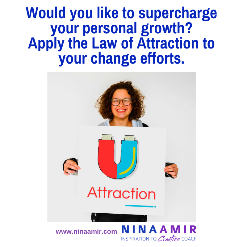 supercharge your personal growth with the Law of Attraction