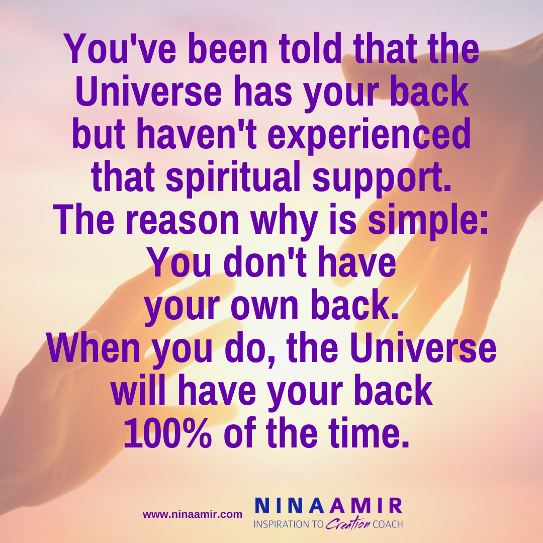 why the universe doesn't seem to have your back