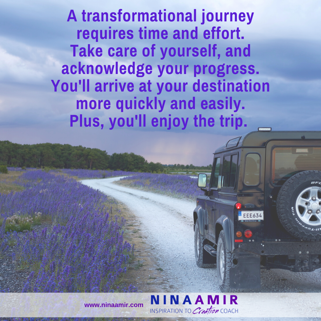 advice for a transformational journey
