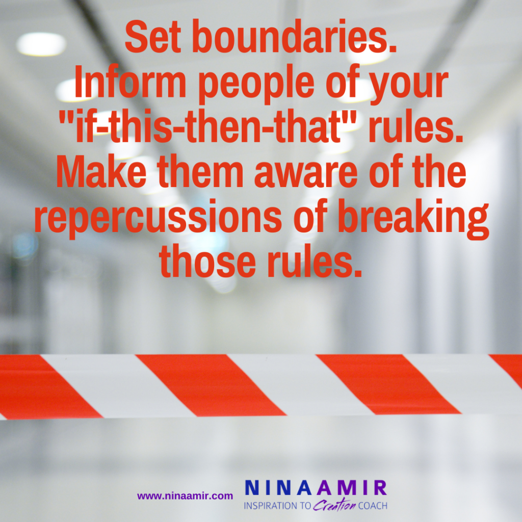 the importance of setting boundaries