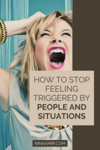 Image of a woman screaming with her hand in her hair. Overlaid with blog post title text and website address.