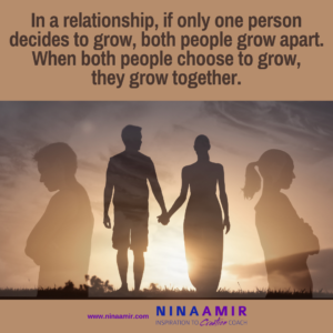 grow together in your relationship by both pursuing growth