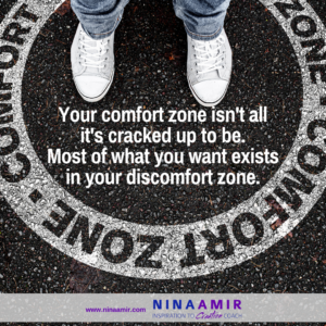 comfort zone vs.discomfort zone
