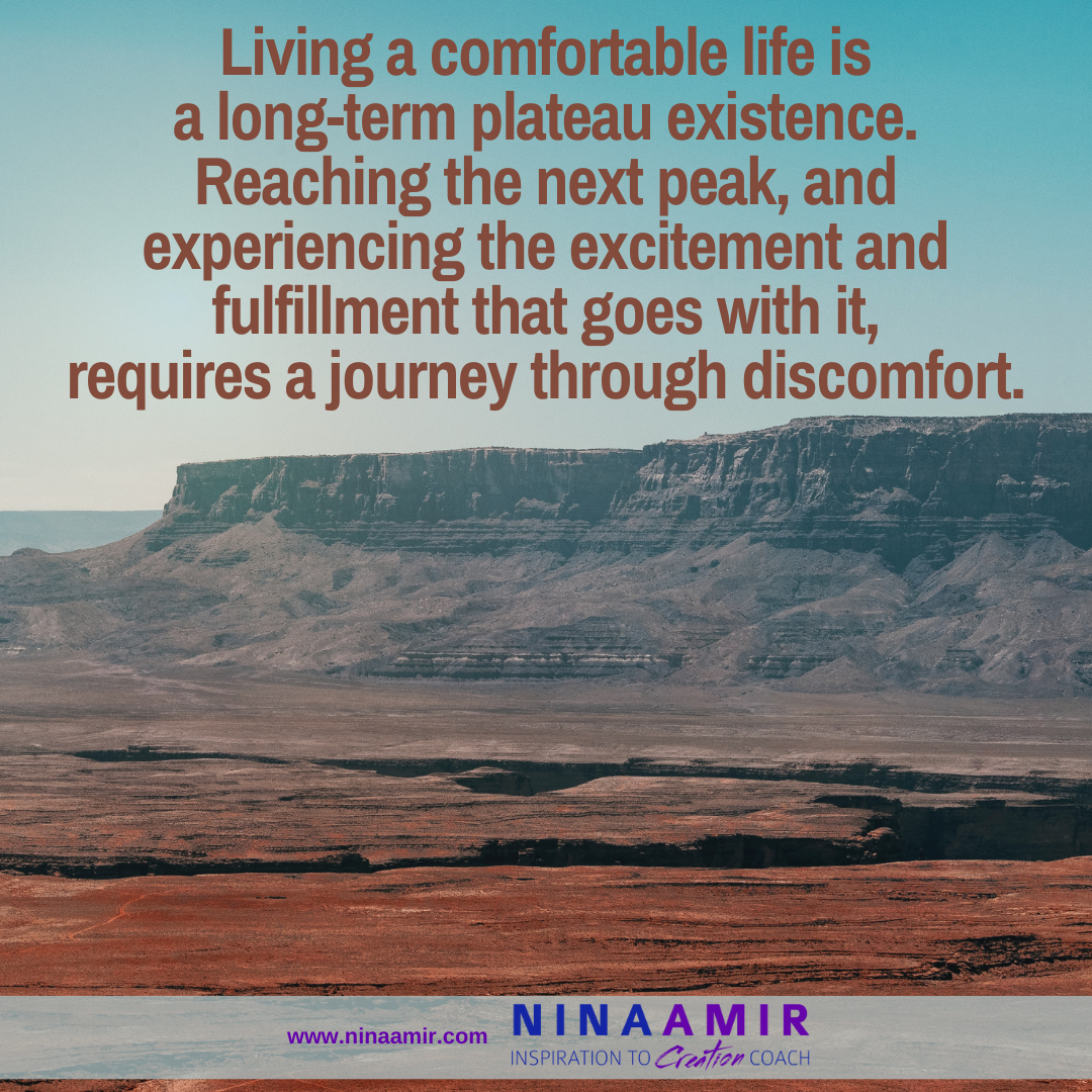 Moving beyond comfort zones