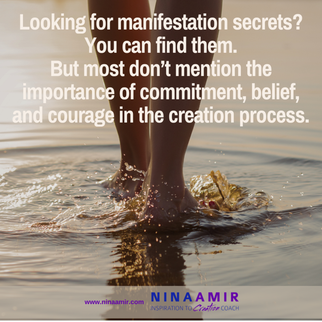 manifestation secrets create your desires