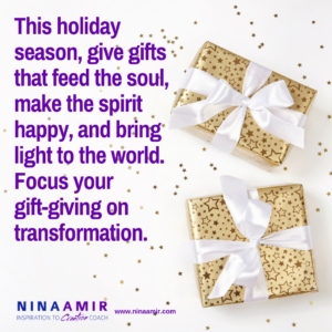 give gifts for the soul