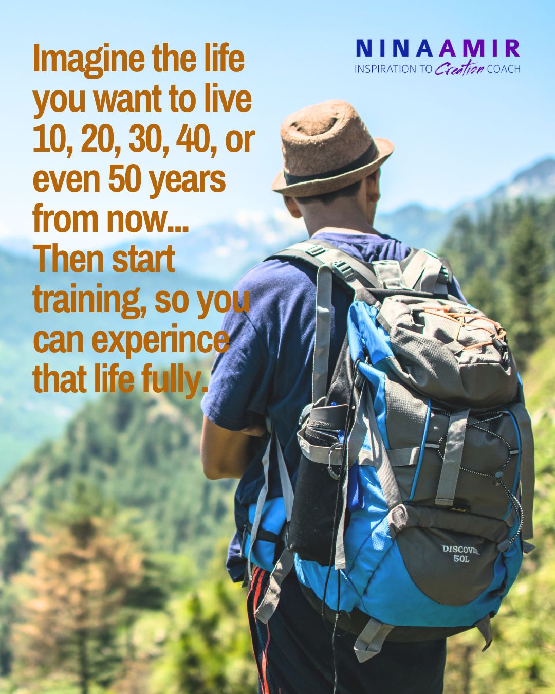 train to do the things you love later in life