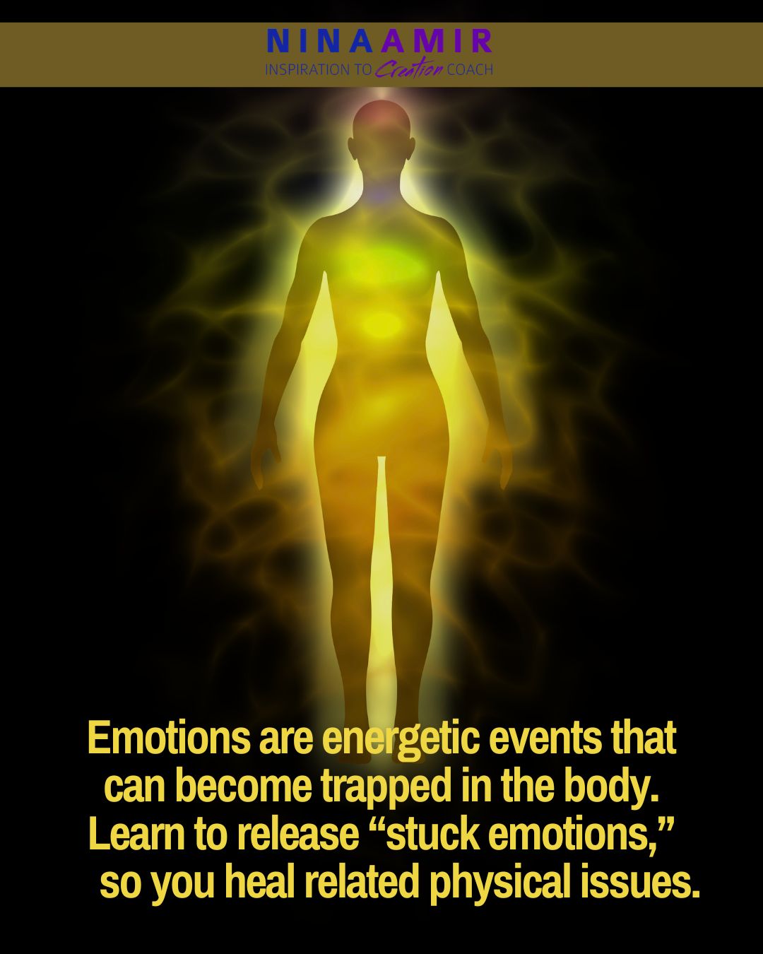 Release stuck emotional energy from your body to heal