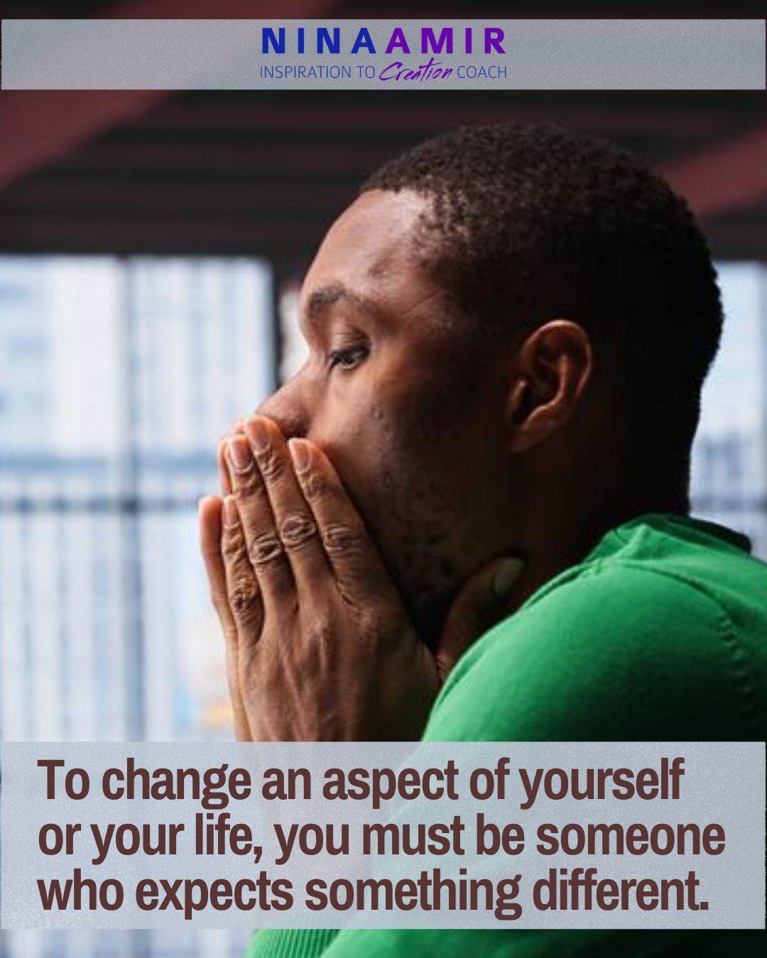 Create something new by expecting something different